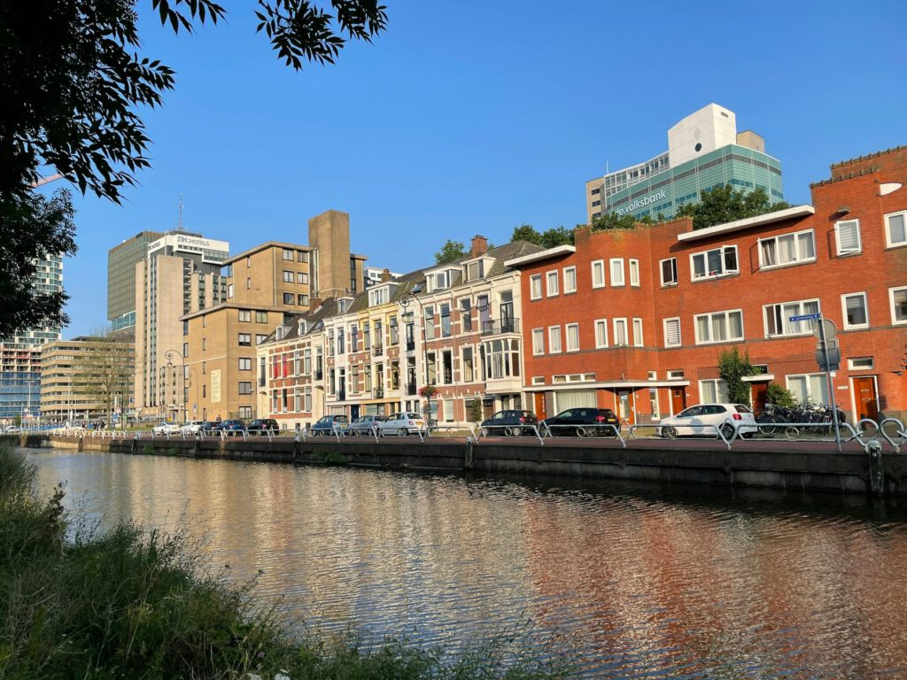 Woningen aan het water in Utrecht